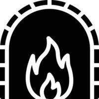 ilustración de vector de chimenea en un fondo. símbolos de calidad premium. iconos vectoriales para concepto y diseño gráfico.