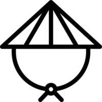hat vector illustration on a background.Premium quality symbols.vector icons for concept and graphic design.