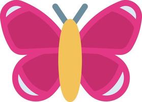 Ilustración de vector de mariposa en un fondo. Símbolos de calidad premium. Iconos vectoriales para concepto y diseño gráfico.