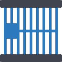 jail vector illustration on a background.Premium quality symbols.vector icons for concept and graphic design.