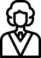 judge vector illustration on a background.Premium quality symbols.vector icons for concept and graphic design.
