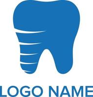 logotipo dental, logotipo de atención médica vector