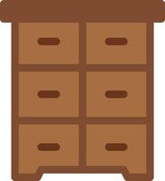 drawers vector illustration on a background.Premium quality symbols.vector icons for concept and graphic design.