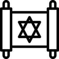 scroll vector illustration on a background.Premium quality symbols.vector icons for concept and graphic design.