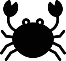 crab vector illustration on a background.Premium quality symbols.vector icons for concept and graphic design.