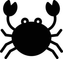 crab vector illustration on a background.Premium quality symbols.vector icons for concept and graphic design.