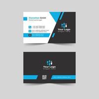 Modern Business Card Design Template with Multipurpose use vector