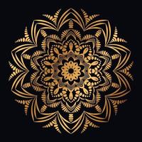 Gradient Mandala Background Design vector