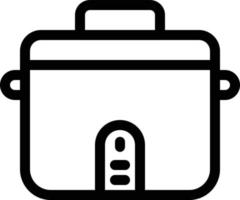 cooking pot vector illustration on a background.Premium quality symbols.vector icons for concept and graphic design.