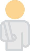 bandage vector illustration on a background.Premium quality symbols.vector icons for concept and graphic design.