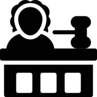 judge vector illustration on a background.Premium quality symbols.vector icons for concept and graphic design.