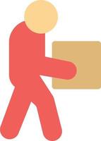 parcel vector illustration on a background.Premium quality symbols.vector icons for concept and graphic design.