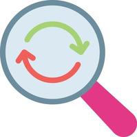 search reload vector illustration on a background.Premium quality symbols.vector icons for concept and graphic design.