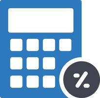 calculator vector illustration on a background.Premium quality symbols.vector icons for concept and graphic design.