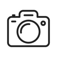 Camera Line Icon vector