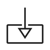 System Update Alt Line Icon vector