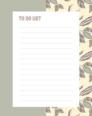 To do list pattern background with doodle pods. Forms, reminders, notes, recipes.