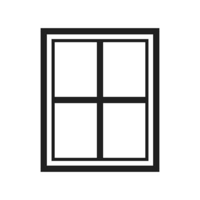 Window Line Icon