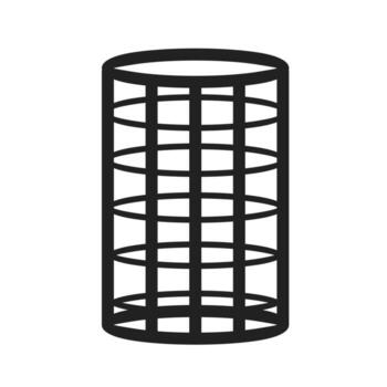 Rollers Line Icon vector