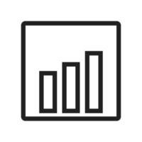 Assessment Line Icon vector