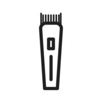 Trimmer II Line Icon vector