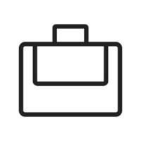 Portfolio Line Icon vector