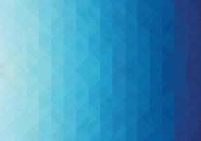 Modern triangle pattern blue geometric background vector