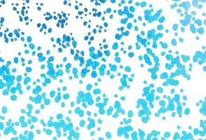 Light BLUE vector pattern with bubble shapes.