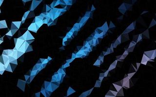 Dark BLUE vector abstract polygonal texture.
