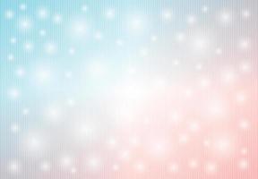 Abstract pink and blue gradient background with stars vector