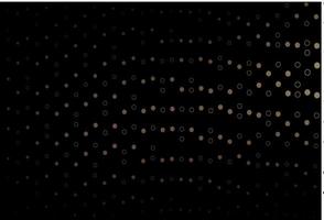 Dark Black vector backdrop with dots.