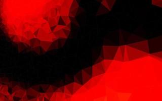 Light Red vector blurry triangle template.