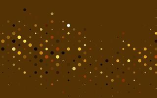 Light Yellow, Orange vector template with circles.