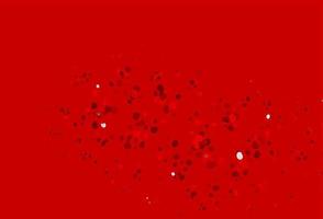 Light Red vector pattern with lamp shapes.