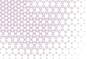 Light purple vector pattern with spheres.