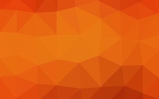 Light Orange vector low poly cover.