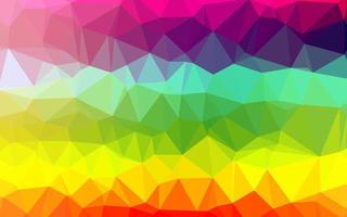 Light Multicolor, Rainbow vector low poly texture.