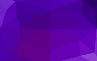 Dark Purple vector shining triangular pattern.