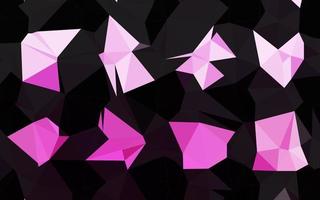 Light Pink vector low poly cover.