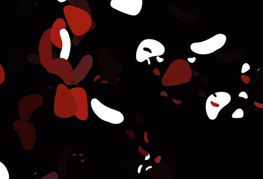 Light red vector texture with random forms.