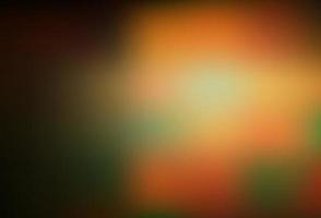 Dark Yellow, Orange vector blurred bright background.