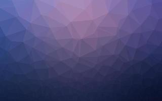 Dark Purple vector polygon abstract background.