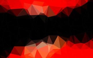 textura de mosaico de triángulo de vector rojo claro.