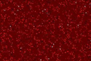 Light Red vector backdrop with dots.