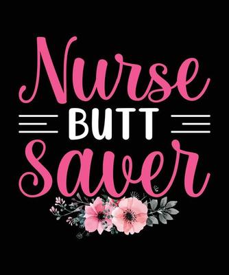 Nurse Typography T-Shirt Design.