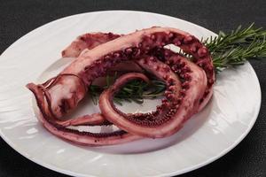 Tasty Octopus tentacles photo