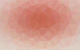 Light Red vector polygonal pattern.