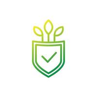 crop protection, agriculture and farming line icon vector