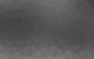 Light Silver, Gray vector shining triangular background.