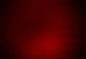 Dark Red vector abstract polygonal texture.